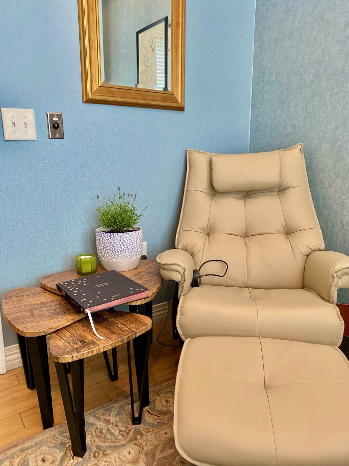 Chair in a treatment room