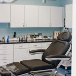 Treatment room with treatment chair